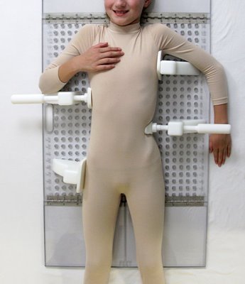 Child being fitted for Providence Brace product image.