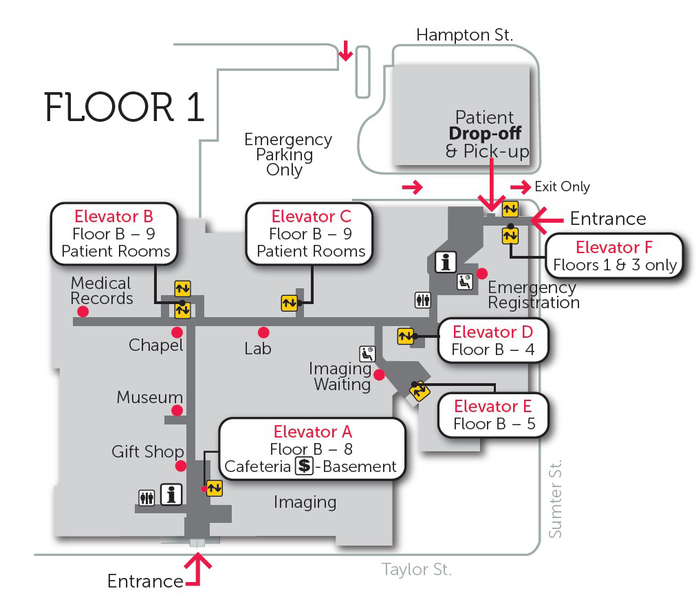Prisma Health Baptist Hospital Campus And Floor Plan Maps, 56% OFF