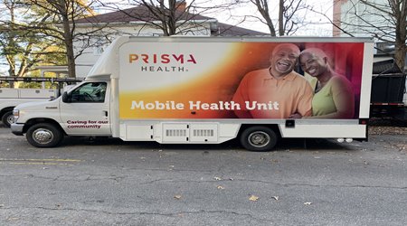 Prisma Health launches mobile vaccination for rural and underserved  communities